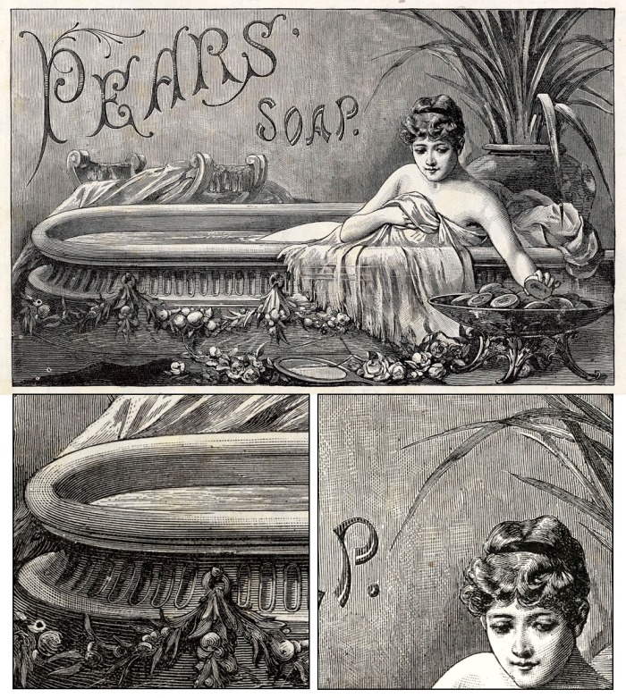 Pears Soap 1886 ILN w details