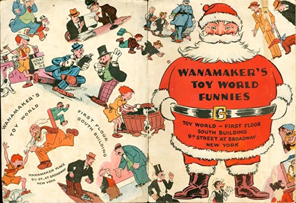 Wanamaker's Toy World comics