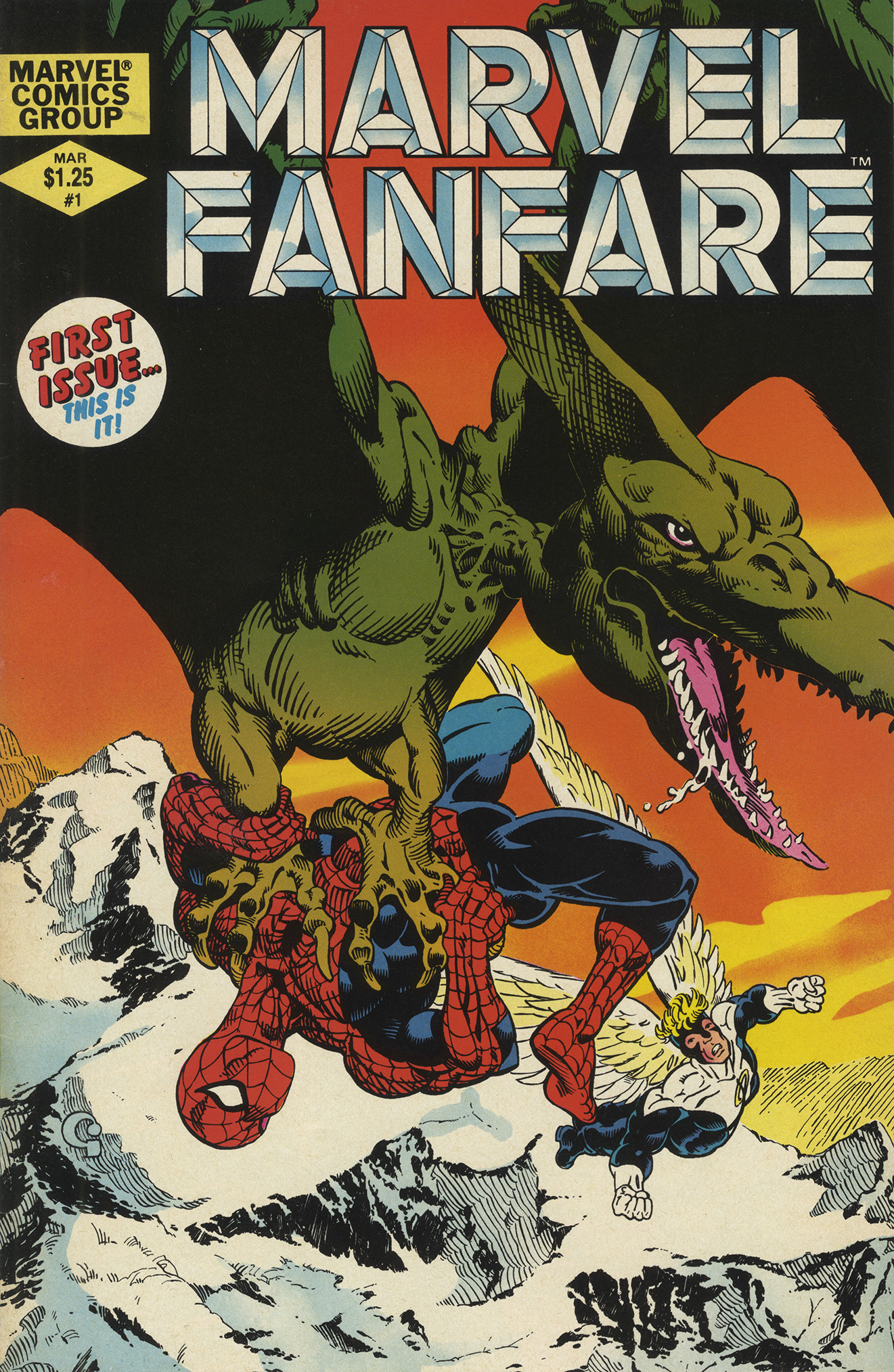 Marvel Fanfare 1 1982 cover